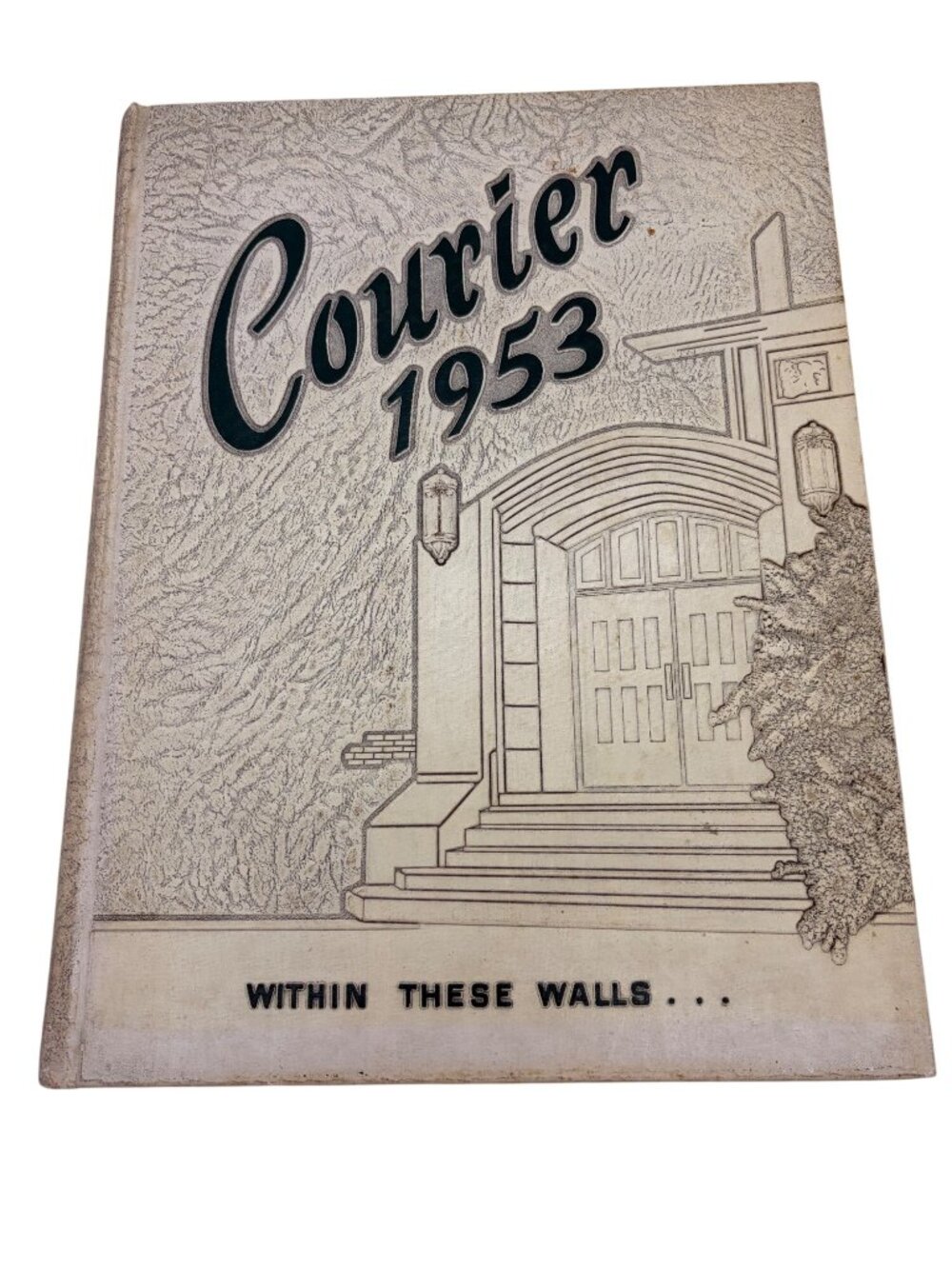 1953 Fenger High School Yearbook Courier Chicago IL Signed Vintage Annual